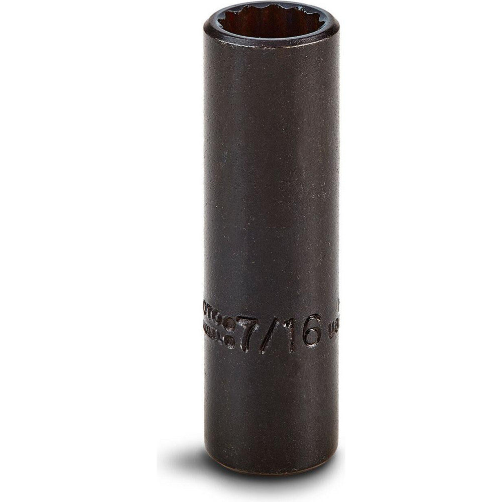 Proto J5014B Deep Hand Socket 7/16" Socket, 12-Point