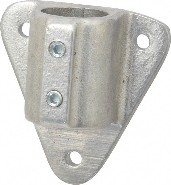 Hollaender 50-6 1" Pipe, Wall Mount Flange, Aluminum Alloy Flange Pipe Rail Fitting