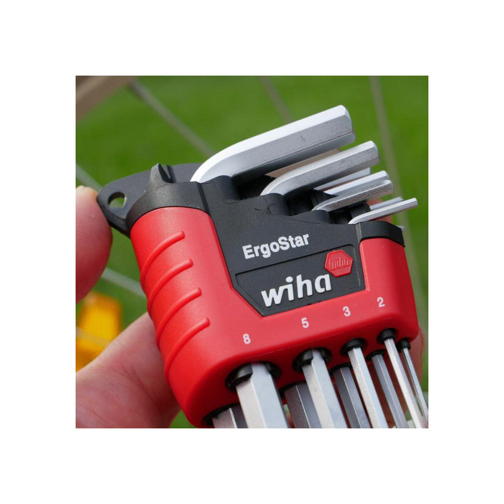 Wiha 66990 9 Piece L-Key Ball End Hex Key Set