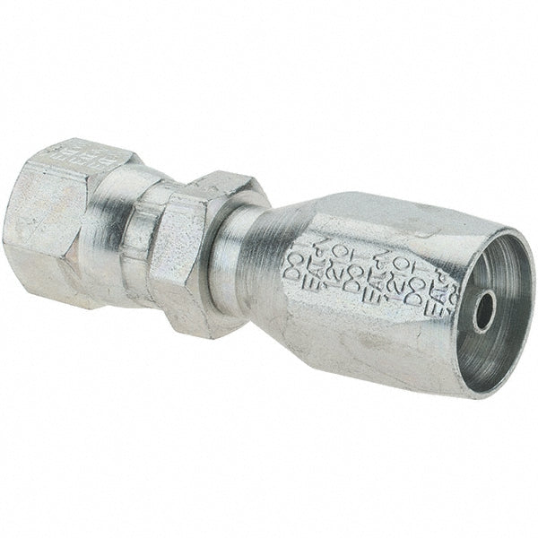 Eaton 24704N-604 7/16-20 JIC, Carbon Steel Reusable Hose Female Swivel Fitting