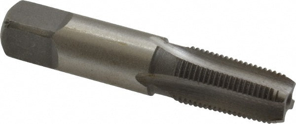 Value Collection JY4350021 Standard Pipe Tap 1/8-27, NPT, 4 Flutes, Carbon Steel, Bright/Uncoated