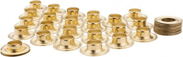 General 1261-4 1/2" ID, 1/2" Length Under Flange, Brass Grommet