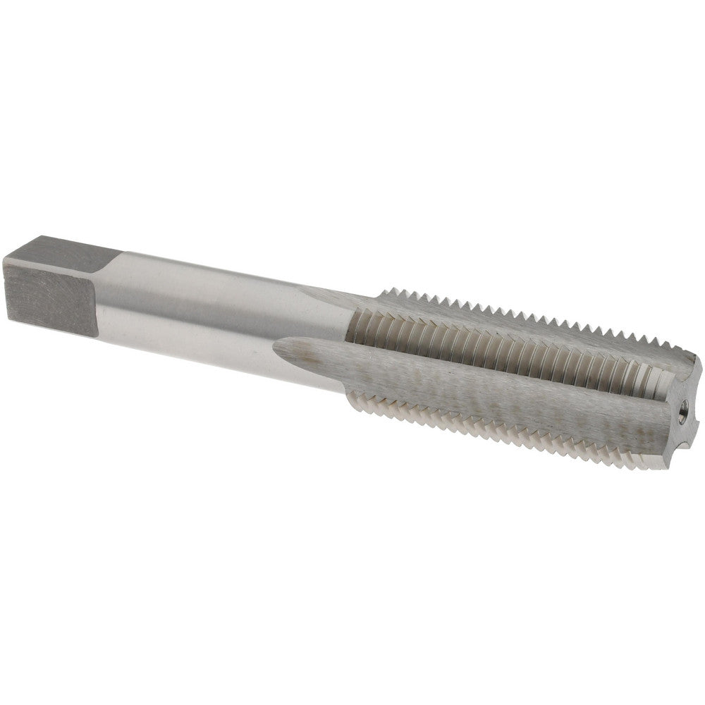 Value Collection MSC-04476461 Straight Flute Tap 11/16-16 UNS, 4 Flutes, Plug, High Speed Steel, Bright/Uncoated