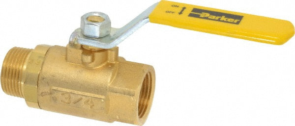 Parker XV501P-12 Standard Manual Ball Valve 3/4" Pipe