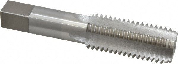 Value Collection MSC-04489316 Straight Flute Tap 1-1/8-7 UNC, 4 Flutes, Bottoming, 3B Class of Fit, High Speed Steel, Bright/Uncoated