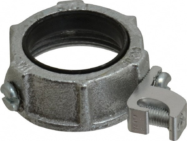 Cooper Crouse-Hinds HGLL 4 Conduit Bushing For Rigid & Intermediate (IMC), Malleable Iron, 1-1/4" Trade Size