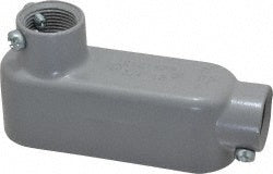Cooper Crouse-Hinds LB25 MT Form 5, LB Body, 3/4" Trade, EMT, IMC, Rigid Aluminum Conduit Body