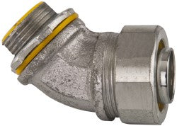 Cooper Crouse-Hinds LTB10045 Conduit Connector For Liquid-Tight, Malleable Iron, 1" Trade Size