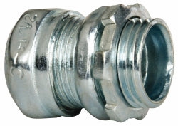 Cooper Crouse-Hinds 650S Conduit Connector For EMT, Steel, 1/2" Trade Size