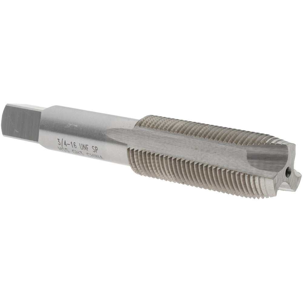 Value Collection MSC-04547162 Spiral Point Tap 3/4-16 UNF, 3 Flutes, Plug, 3B Class of Fit, High Speed Steel, Bright Finish