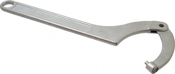 Facom 126A.180 4-23/32" to 7-3/32" Capacity, Satin Chrome Finish, Adjustable Pin Spanner Wrench