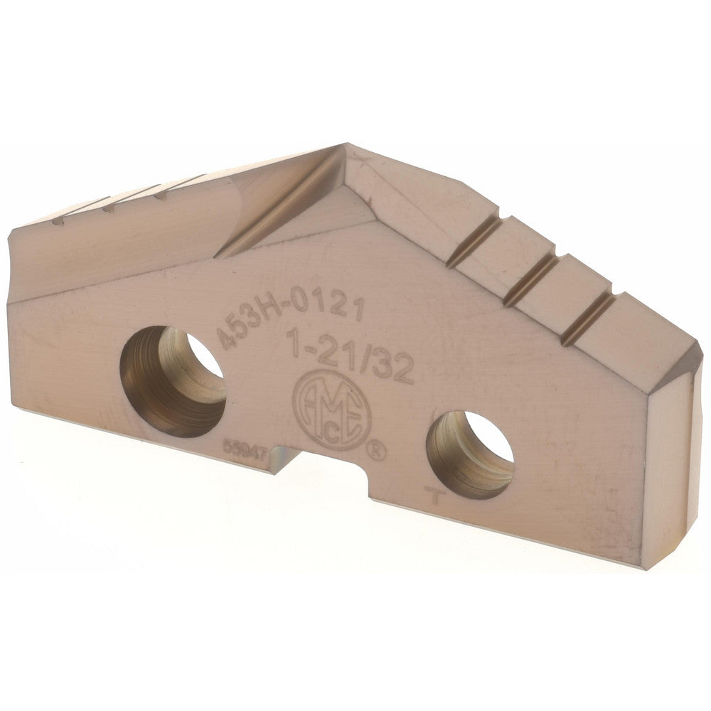 Allied Machine and Engineering 453H-0121 Spade Drill Insert 1-21/32" Dia, Seat Size 3, Cobalt, 132 deg Point