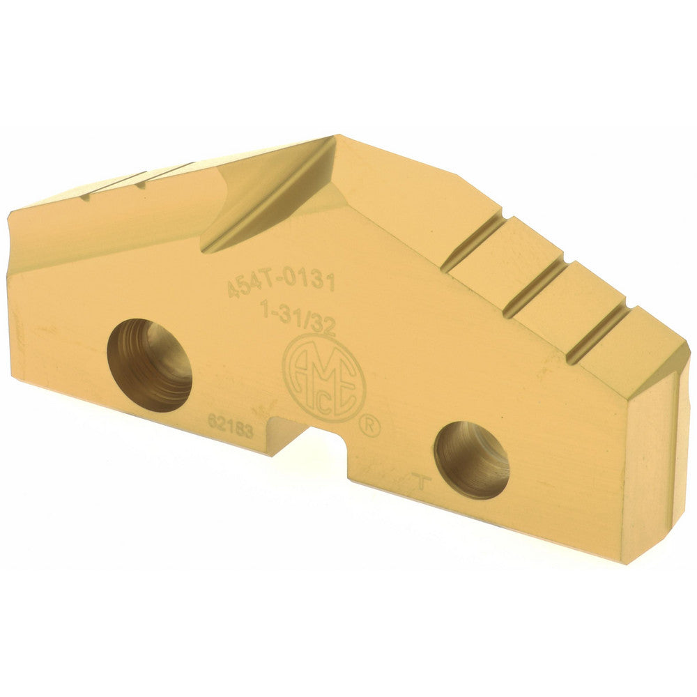 Allied Machine and Engineering 454T-0131 Spade Drill Insert 1-31/32" Dia, Seat Size 4, Cobalt, 132 deg Point
