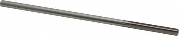 Alvord Polk 00302 Chucking Reamer 0.1968" Dia, 5" OAL, 1-1/4" Flute Length, Straight Flute, Straight-Cylindrical Shank, Cobalt Steel