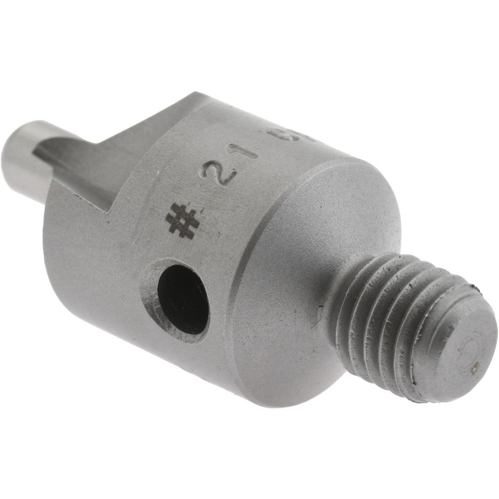 CRAIG TOOLS INC. 152-2-100-.1590 2-1/2" OAL, 1/2" Head Dia, 2 Flute, 100° Incl Angle, Integral Pilot, Adjustable Stop Countersink