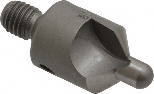 CRAIG TOOLS INC. 152-2-100-.1875 2-1/2" OAL, 1/2" Head Dia, 2 Flute, 100° Incl Angle, Integral Pilot, Adjustable Stop Countersink