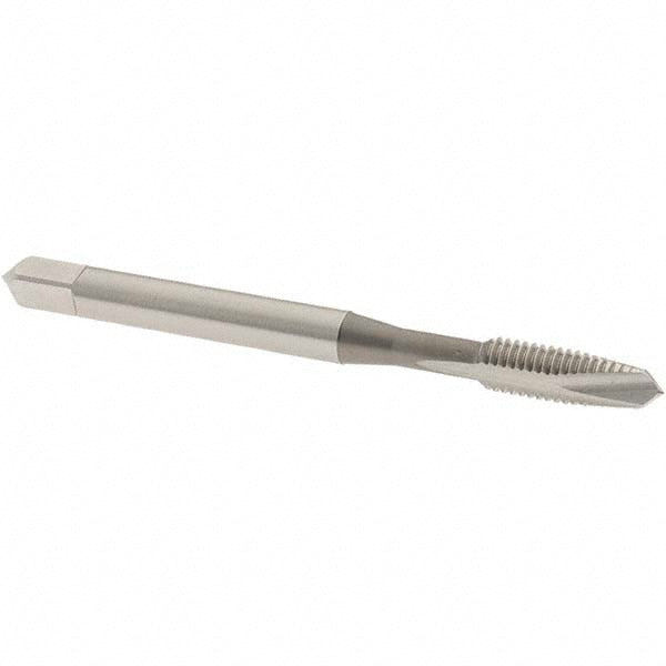 OSG 2880500 Spiral Point Tap #10-32 UNF, 2 Flutes, Plug Chamfer, 3B Class of Fit, HSS, Bright/Uncoated Coated