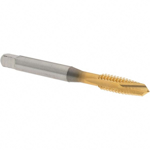 OSG 2880605 Spiral Point Tap 1/4-20 UNC, 2 Flutes, Plug Chamfer, 3B Class of Fit, HSS, TiN Coated