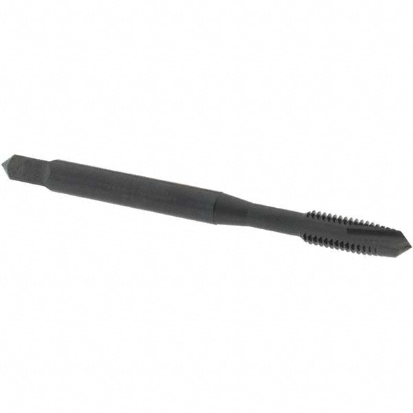 OSG 2885501 Spiral Point Tap #10-32 UNF, 2 Flutes, Plug Chamfer, 2B Class of Fit, HSS, Steam Oxide Coated