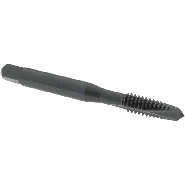 OSG 2885601 Spiral Point Tap 1/4-20 UNC, 2 Flutes, Plug Chamfer, 2B Class of Fit, HSS, Steam Oxide Coated