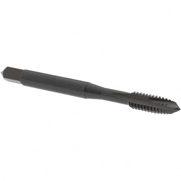 OSG 2886801 Spiral Point Tap #12-24 UNC, 2 Flutes, Plug Chamfer, 2B Class of Fit, HSS, Steam Oxide Coated