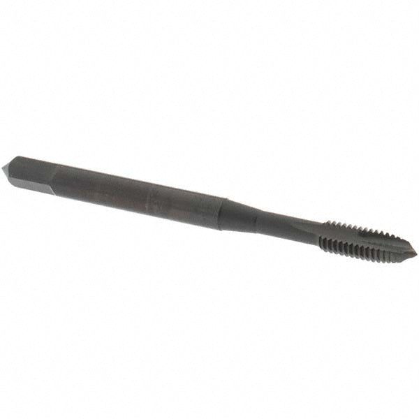 OSG 2888101 Spiral Point Tap M4x0.7 Metric, 2 Flutes, Plug Chamfer, 6H Class of Fit, HSS, Steam Oxide Coated