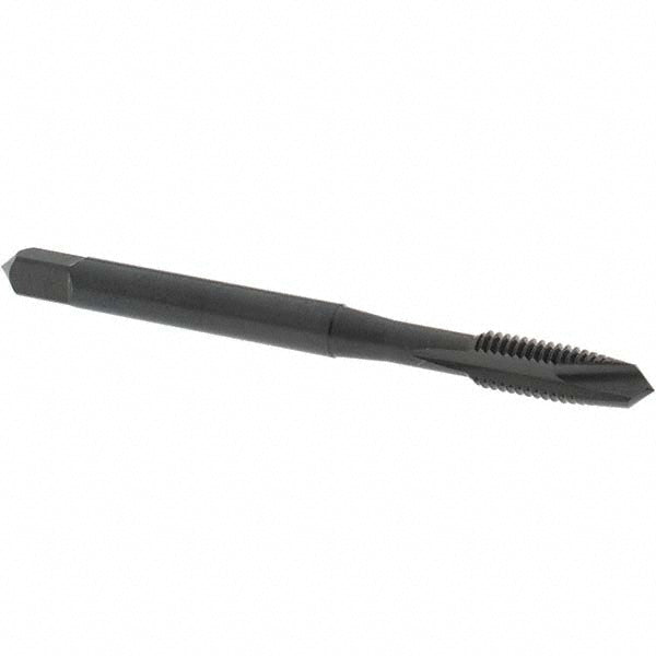 OSG 2888201 Spiral Point Tap M5x0.8 Metric, 2 Flutes, Plug Chamfer, 6H Class of Fit, HSS, Steam Oxide Coated