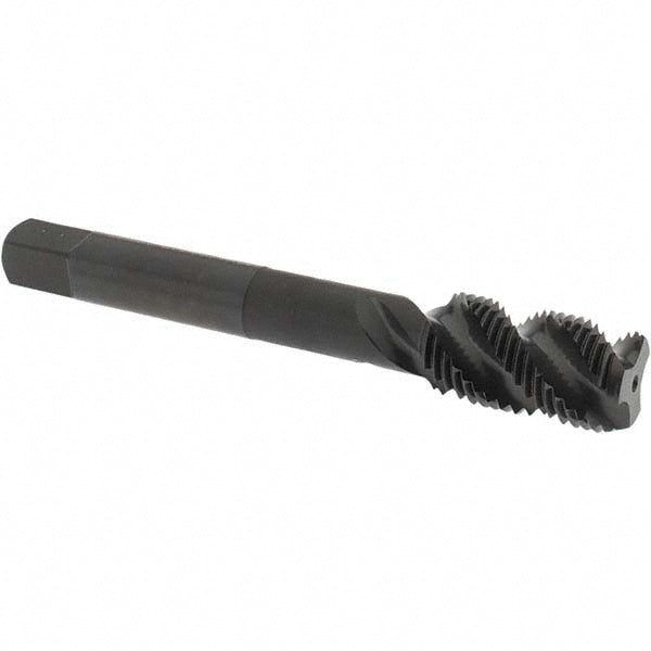 OSG 2986301 Spiral Flute Tap 1/2-20, UNF, 3 Flute, Bottoming Chamfer, 2B Class of Fit, High-Speed Steel, Oxide Finish