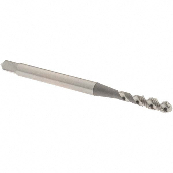 OSG 2988000 Spiral Flute Tap M3x0.5, Metric Coarse, 2 Flute, Bottoming Chamfer, 6H Class of Fit, High-Speed Steel, Bright/Uncoated Finish