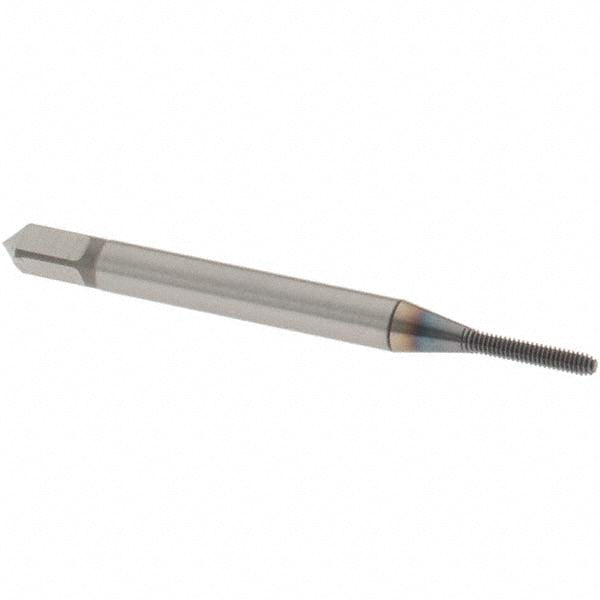 OSG 2864208 Thread Forming Tap #0-80 UNF, 2B Class of Fit, Bottoming Chamfer, High-Speed Steel, TiCN Finish