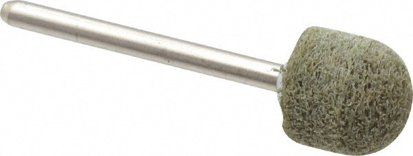 Grier Abrasives B90-N2-17557 Mounted Point 1/2" Thick, 1/8" Shank Dia, B90, Fine