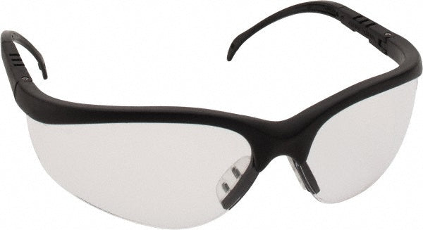 MCR Safety KD110 Safety Glasses Scratch-Resistant, Polycarbonate, Clear Lenses, Full-Framed