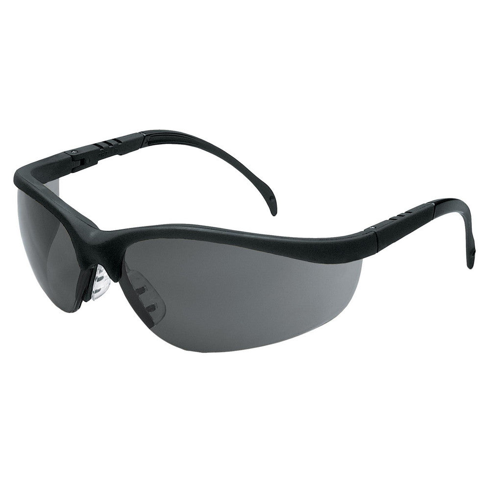 MCR Safety KD112 Safety Glasses Scratch-Resistant, Polycarbonate, Gray Lenses, Full-Framed
