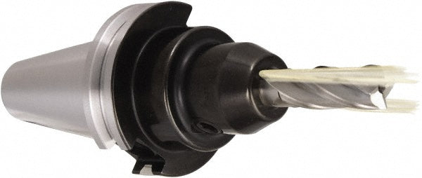 Techniks 22917 End Mill Holder CAT40 Taper, Taper Shank, 1/2" Hole Dia