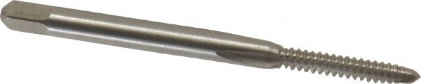 Value Collection JY4834321 #4-32 Plug RH 3B H2 Bright High Speed Steel 3-Flute Straight Flute Hand Tap