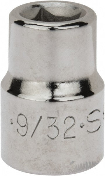 SK 41439 Female Pipe Plug Socket 0.281", 3/8" Drive, 9/32" Hex