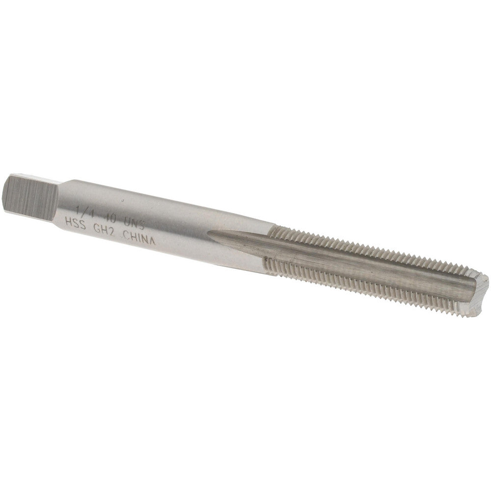 Value Collection JY4840419 Straight Flute Tap 1/4-40 UNS, 4 Flutes, Bottoming, High Speed Steel, Bright/Uncoated