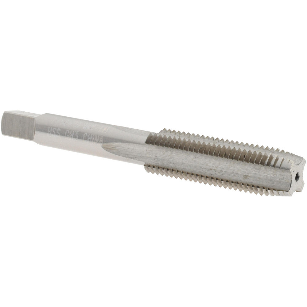 Value Collection JY4913208 Straight Flute Tap 7/16-20 UNF, 4 Flutes, Plug, High Speed Steel, Bright/Uncoated