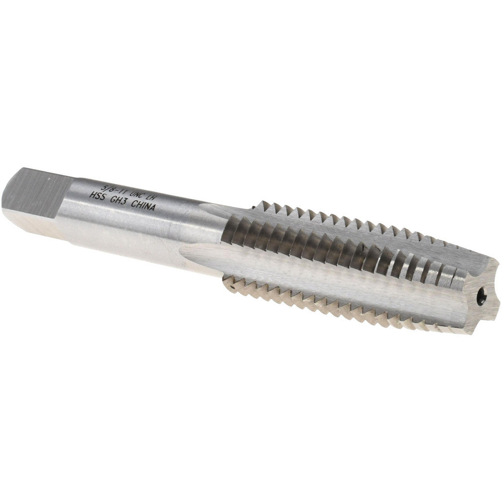 Value Collection MSC-04916136 Straight Flute Tap 5/8-11 UNC, 4 Flutes, Taper, 3B Class of Fit, High Speed Steel, Bright/Uncoated