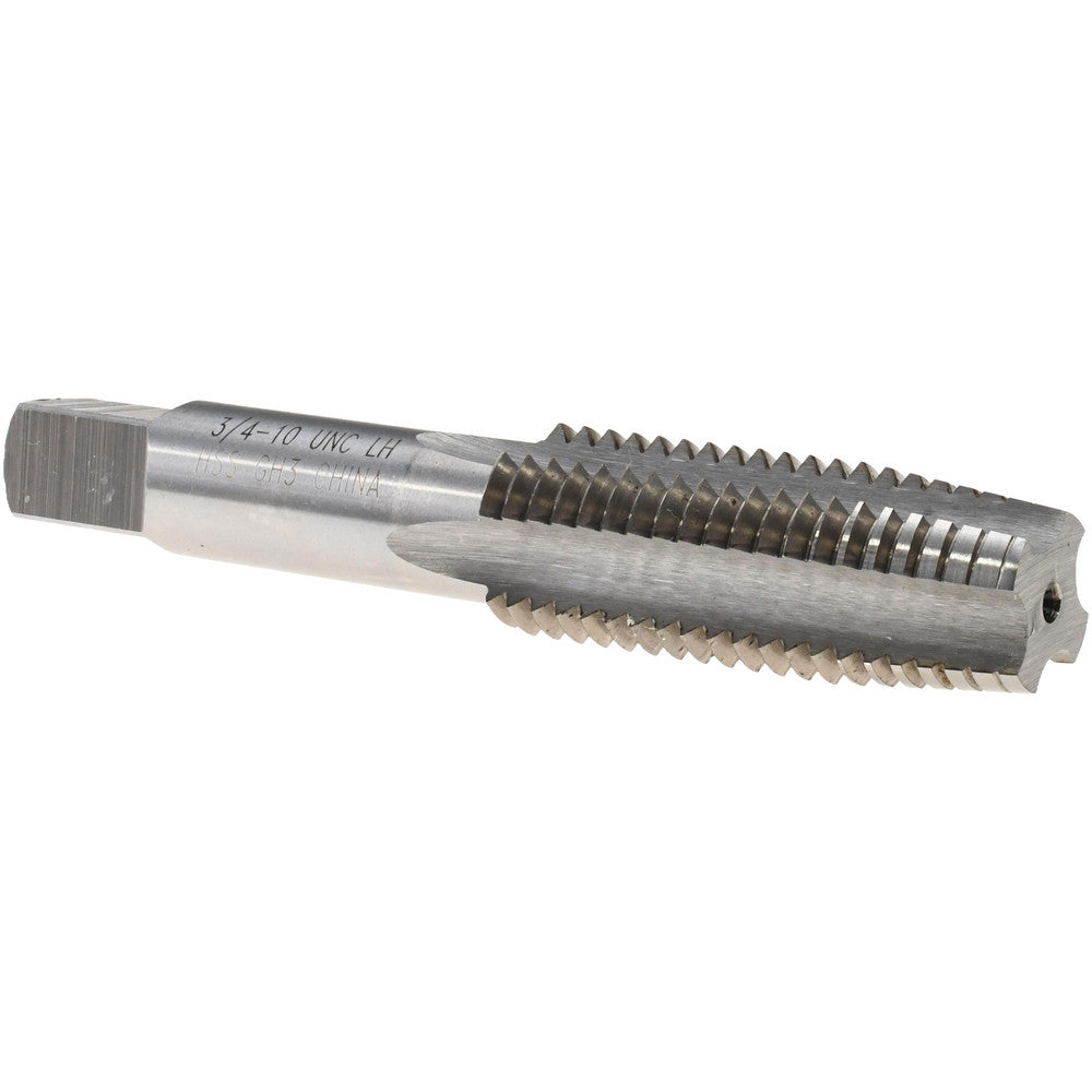Value Collection MSC-04917126 Straight Flute Tap 3/4-10 UNC, 4 Flutes, Taper, High Speed Steel, Bright/Uncoated