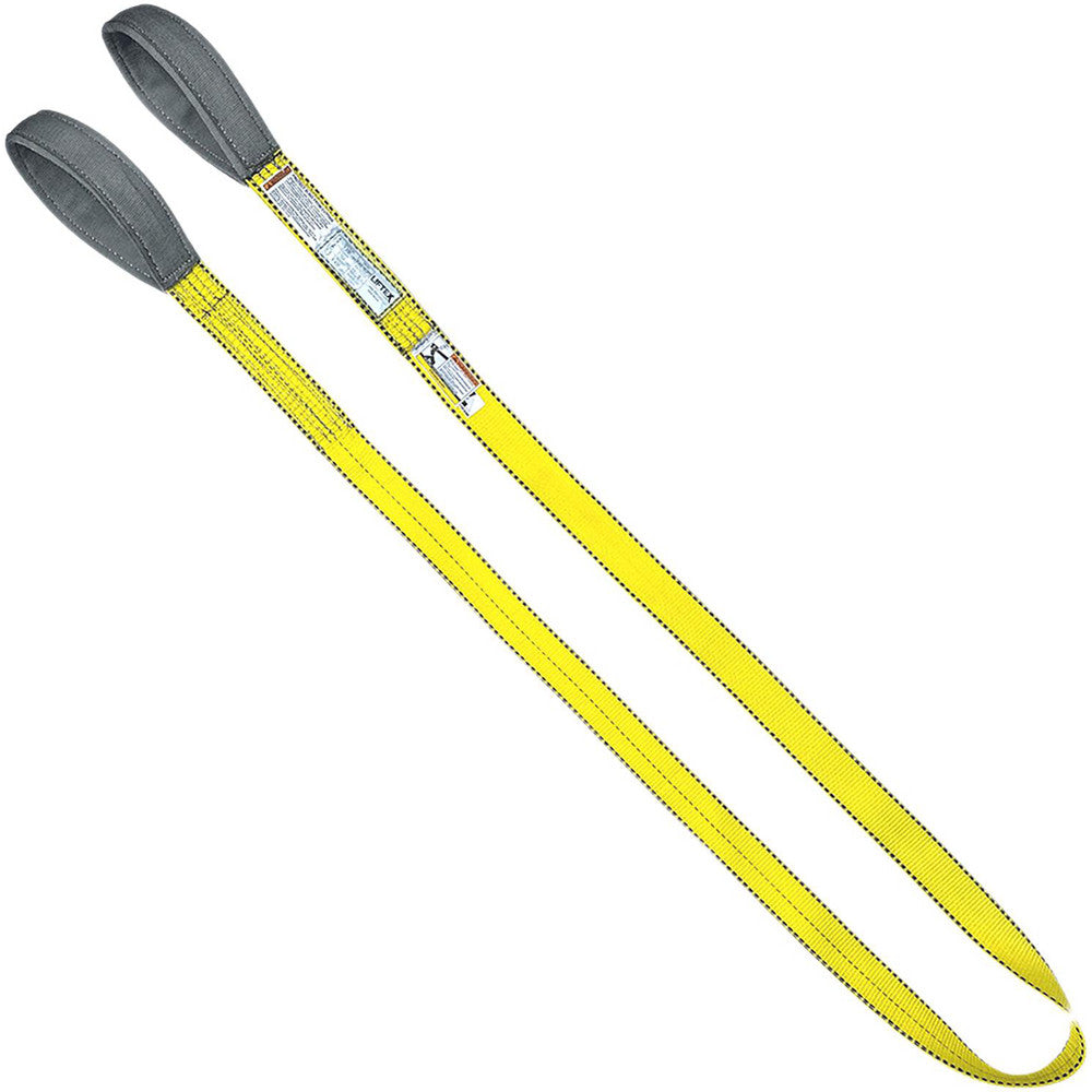 Liftex FWE291X4PD Web Slings Sling Type Flat Eye & Eye, Type 3 Sling Material Polyester Sling Length (Feet) 4 Sling Width (Inch) 1 Number of Legs 1 Leg Length (Inch) 4