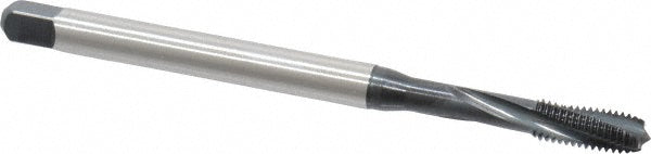 Emuge BU456011.5614 #8-32 UNC, 3 Flute, 15° Helix, Modified Bottoming Chamfer, Nitride/Oxide Finish, Cobalt Spiral Flute STI Tap