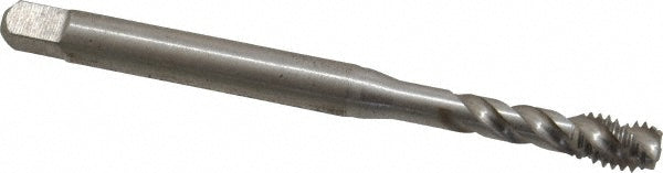 Emuge BU513510.5615 #10-24 UNC, 3 Flute, 45° Helix, Bottoming Chamfer, Bright Finish, Cobalt Spiral Flute STI Tap