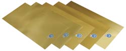 Precision Brand Products 17545 12 Piece, 0.001 to 0.015 Inch Thickness, Brass Shim Stock Sheet Assortment