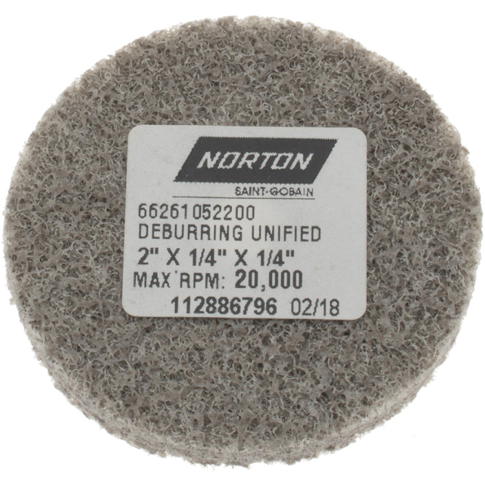 Norton 66261052200 Deburring Wheel Aluminum Oxide