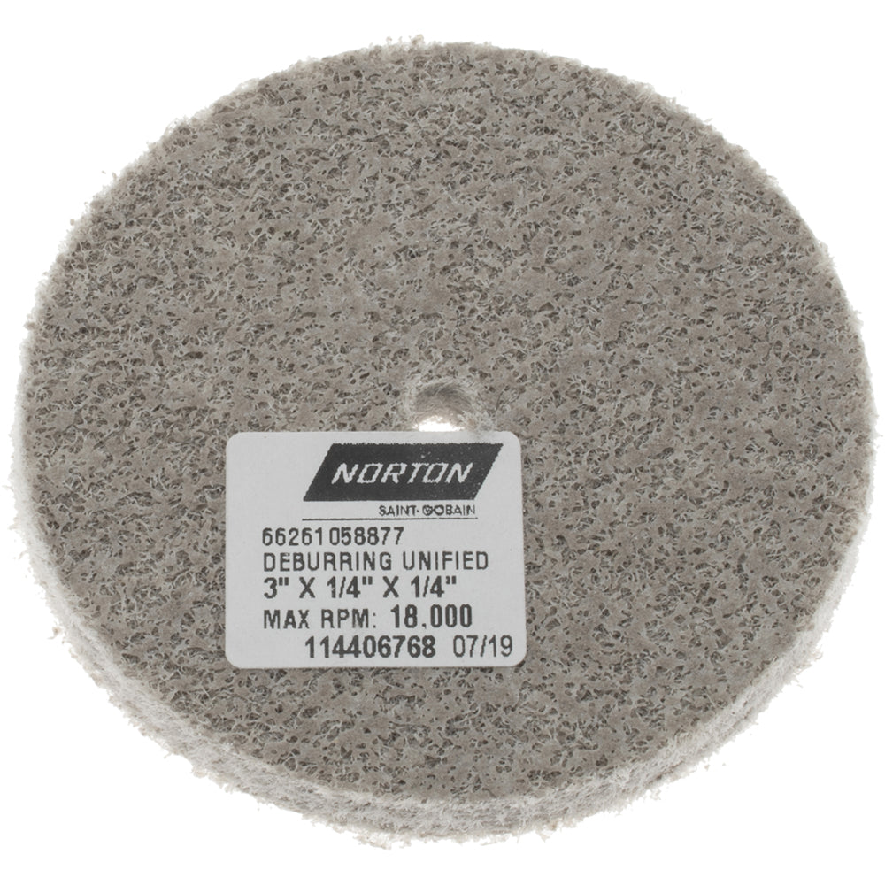 Norton 66261058877 Deburring Wheel Aluminum Oxide
