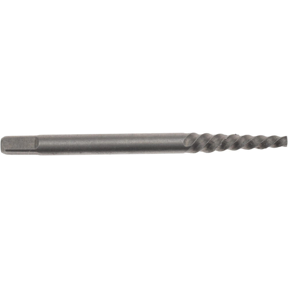 Value Collection 312-8921 Spiral Flute Screw Extractor #1, for 2.5 to 4 mm, 3/32 to 5/32 in, M2.5 to M4 & #3 to #6 Screws