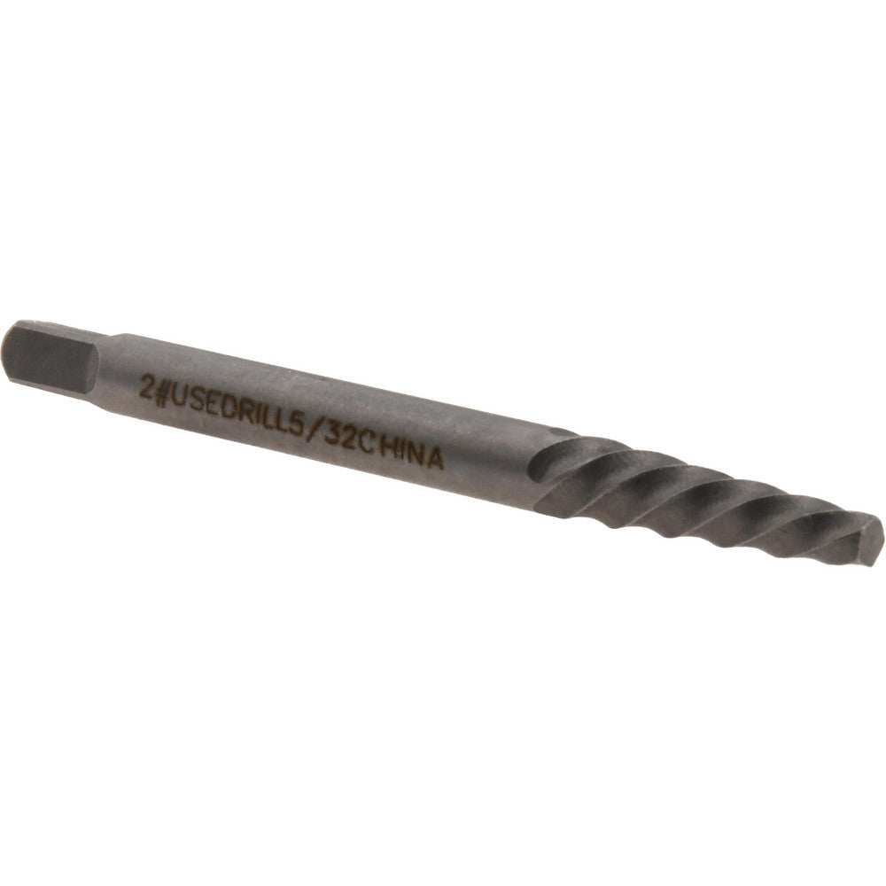 Value Collection 312-8922 Spiral Flute Screw Extractor #2, for 4 to 6mm, 5/32 to 7/32 in, 5/32-7/32 in & #6 to #12 Screws