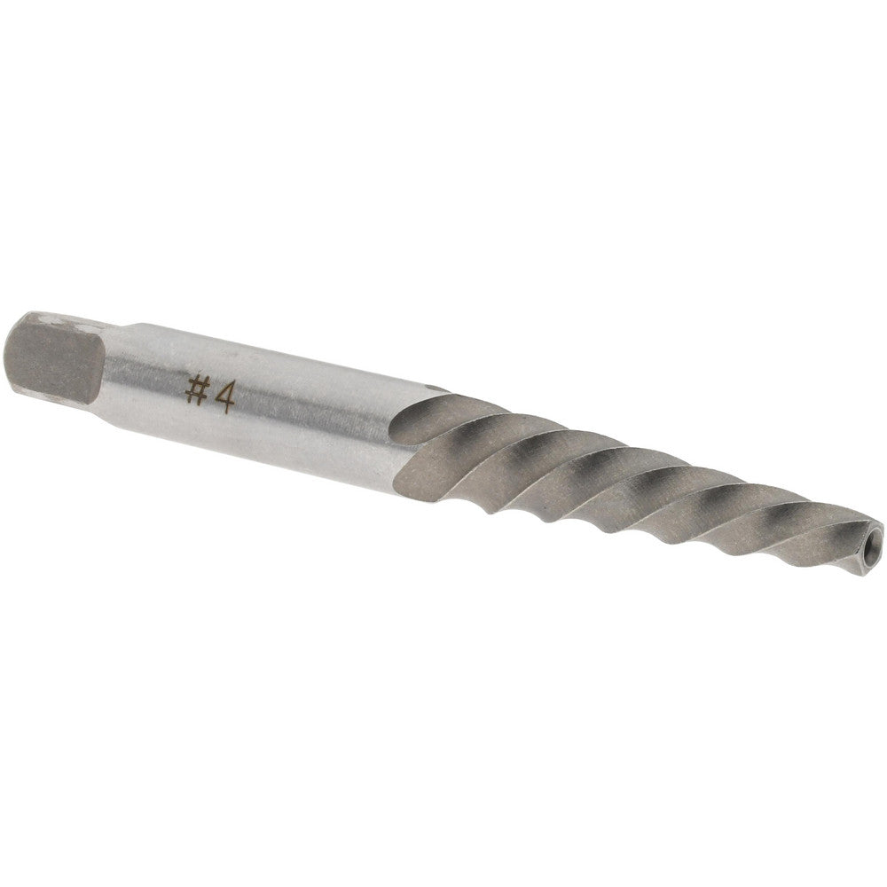Value Collection 312-8924 Spiral Flute Screw Extractor #4, for 8 to 10 mm, 9/32 to 3/8 in, 1/8 in NPT & 1/8 in BSP Screws
