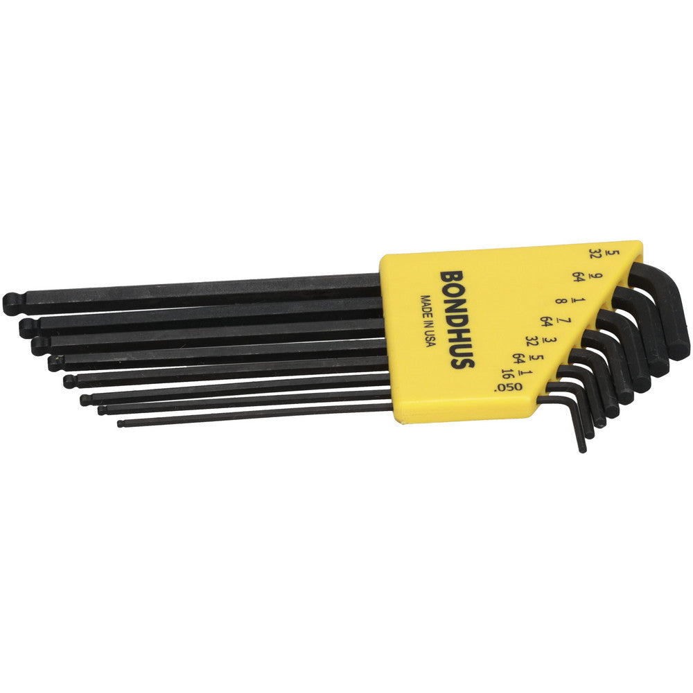 Bondhus 10932 8 Piece L-Key Ball End Hex Key Set